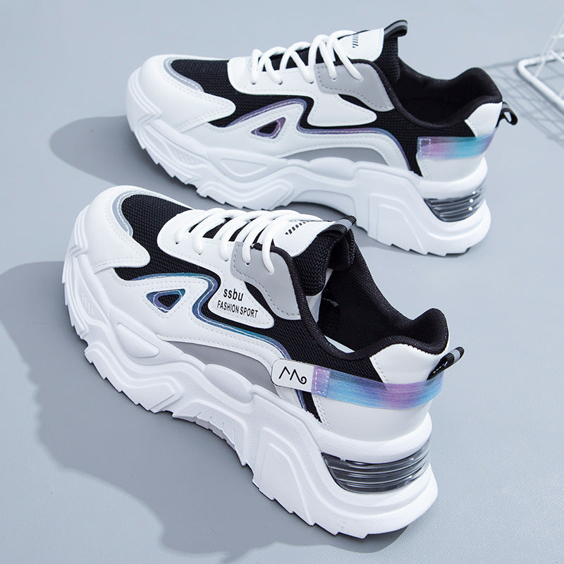 Fall New Women's Thick-soled Running Casual Shoes
