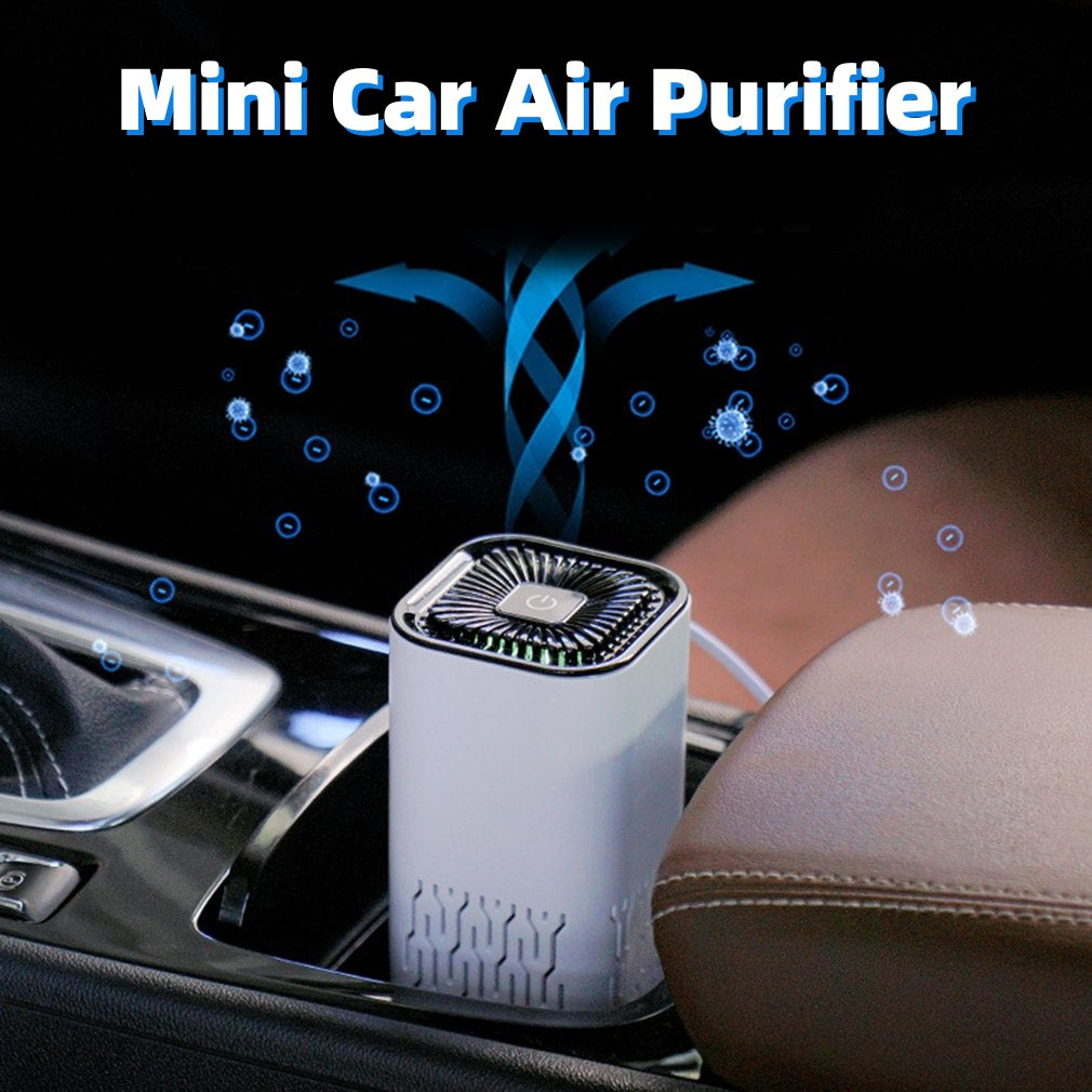 Car Air Purifier - Portable Negative Ion Generator