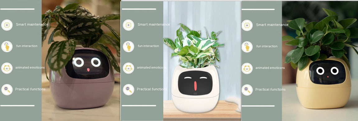 AI Smart Planter - 7 Sensors for Perfect Plant Care - GreenThumb