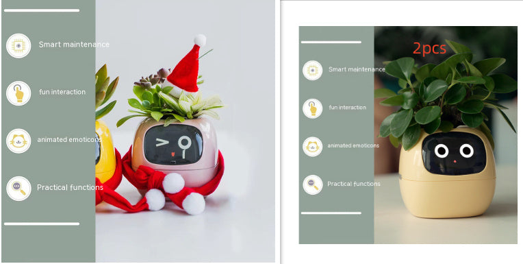 AI Smart Planter - 7 Sensors for Perfect Plant Care - GreenThumb