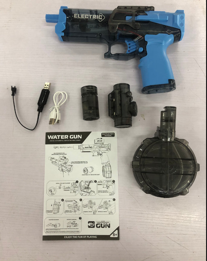 Electric Water Pistol - Summer Fun for Kids and Adults