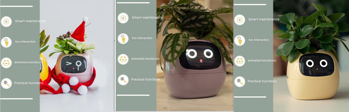 AI Smart Planter - 7 Sensors for Perfect Plant Care - GreenThumb
