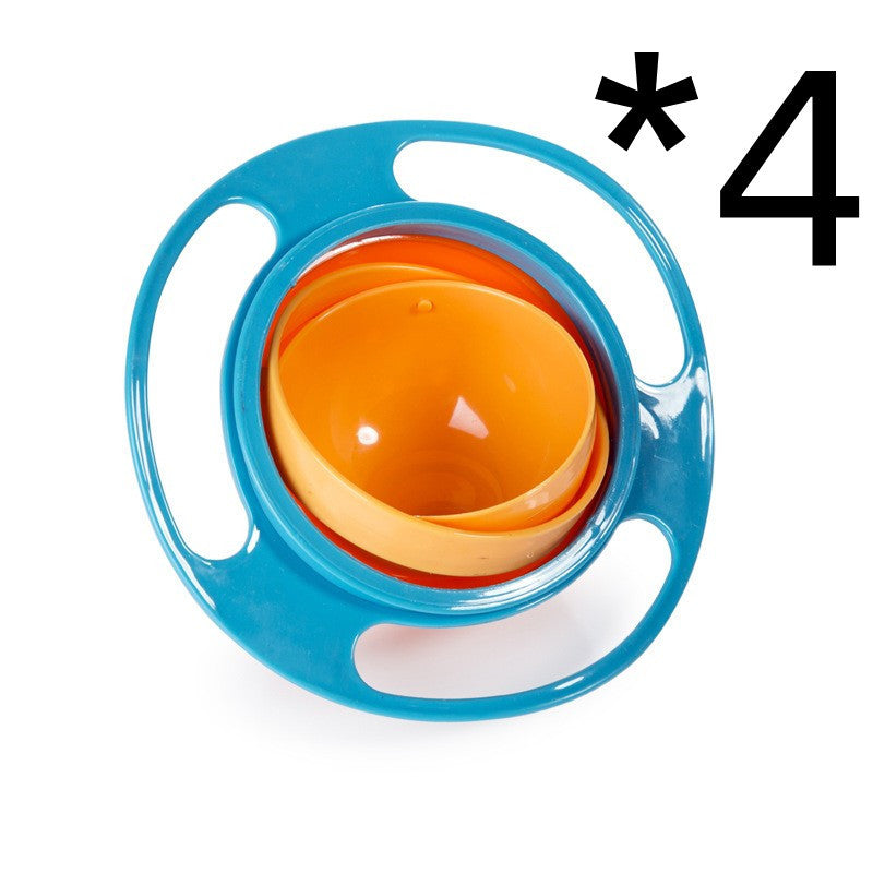 360-Degree Rotating Spill-Proof Baby Bowl