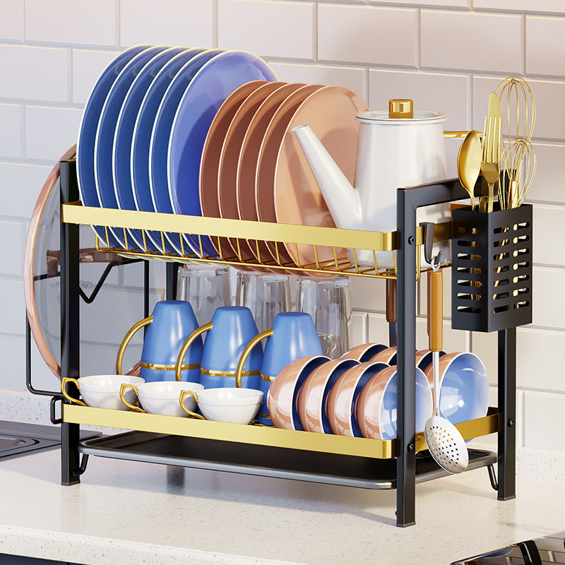 Dish Drying Rack - Kitchen Sink Organizer