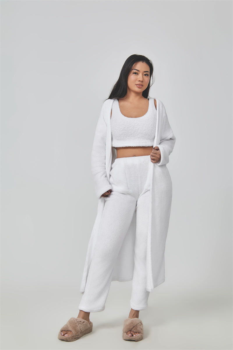 Cozy Pajama Set - 3 Piece Lounge Set for Women